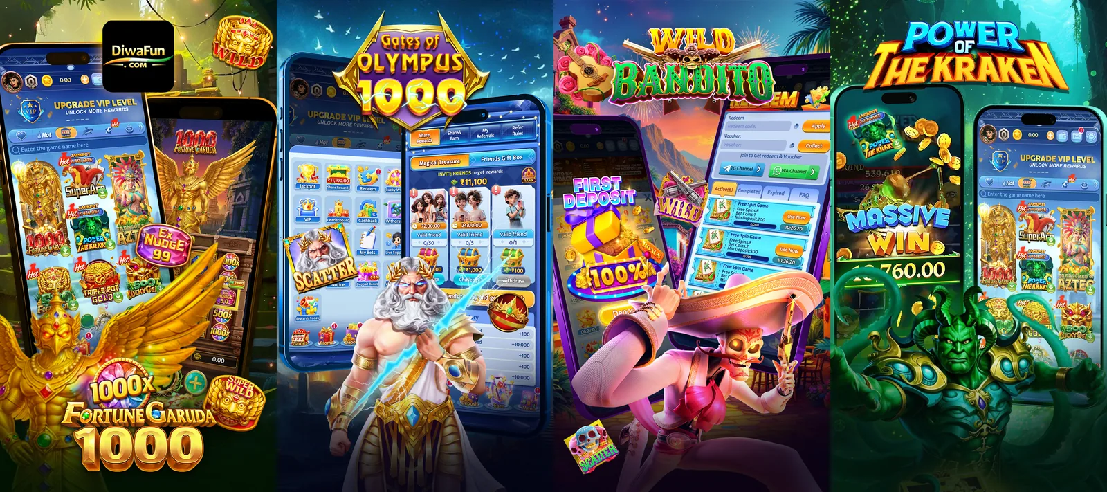Diwa Fun account screen